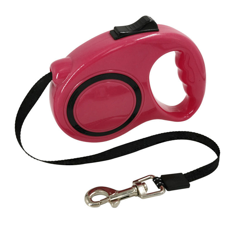 Retractable Dog Leash — ABS & Nylon, 7 Colors, 3M or 5M