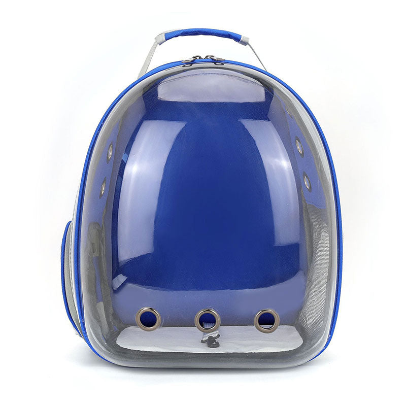 Space Capsule Transparent Pet Carrier Bag — Panoramic Window, Up to 13 lbs, 14 Styles