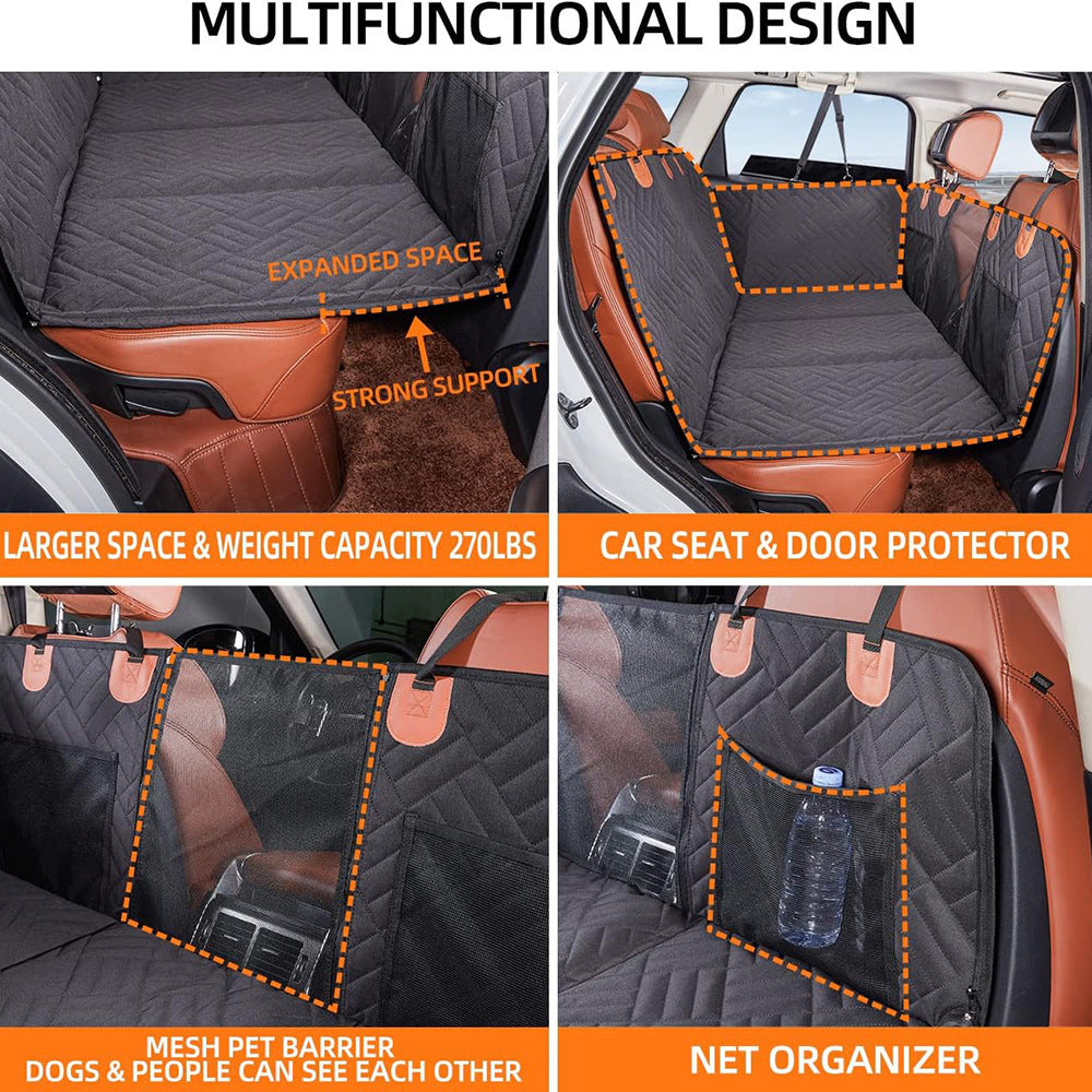 Thickened Waterproof Pet Car Seat Mat — Non-Slip, Anti-Scratch, 7 Colors