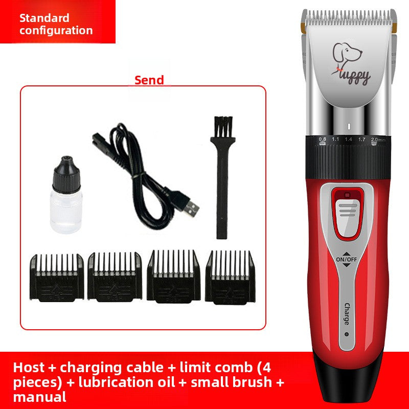 Professional Pet Hair Clipper Kit with Ceramic Blade