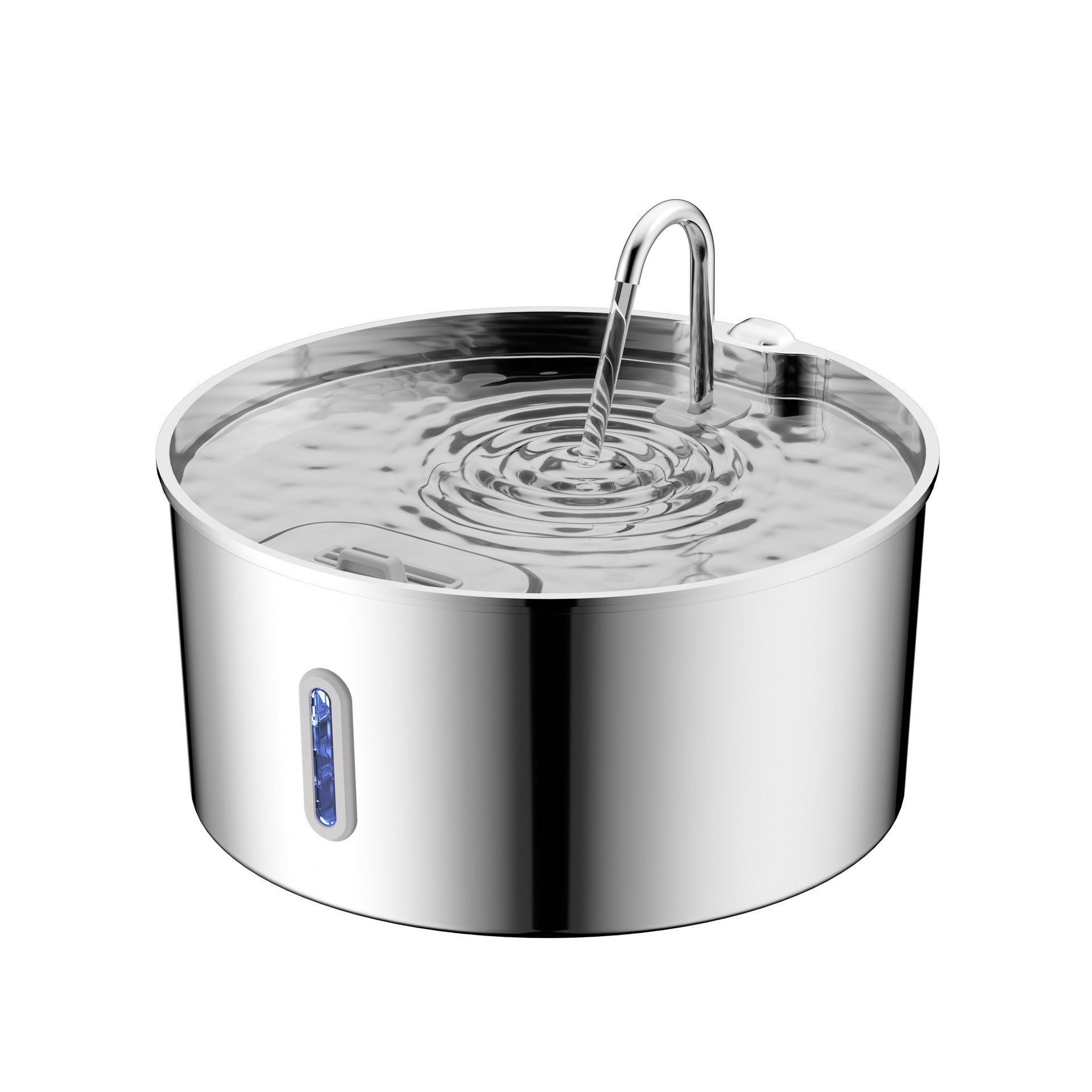 7L Stainless Steel Pet Water Fountain — Heated, Circulating, App-Connected, EU/US/UK/AU Plug