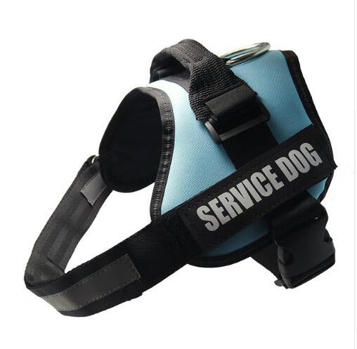 Adjustable Dog Harness — No-Pull Vest Style, 5 Colors, Sizes S–XXL