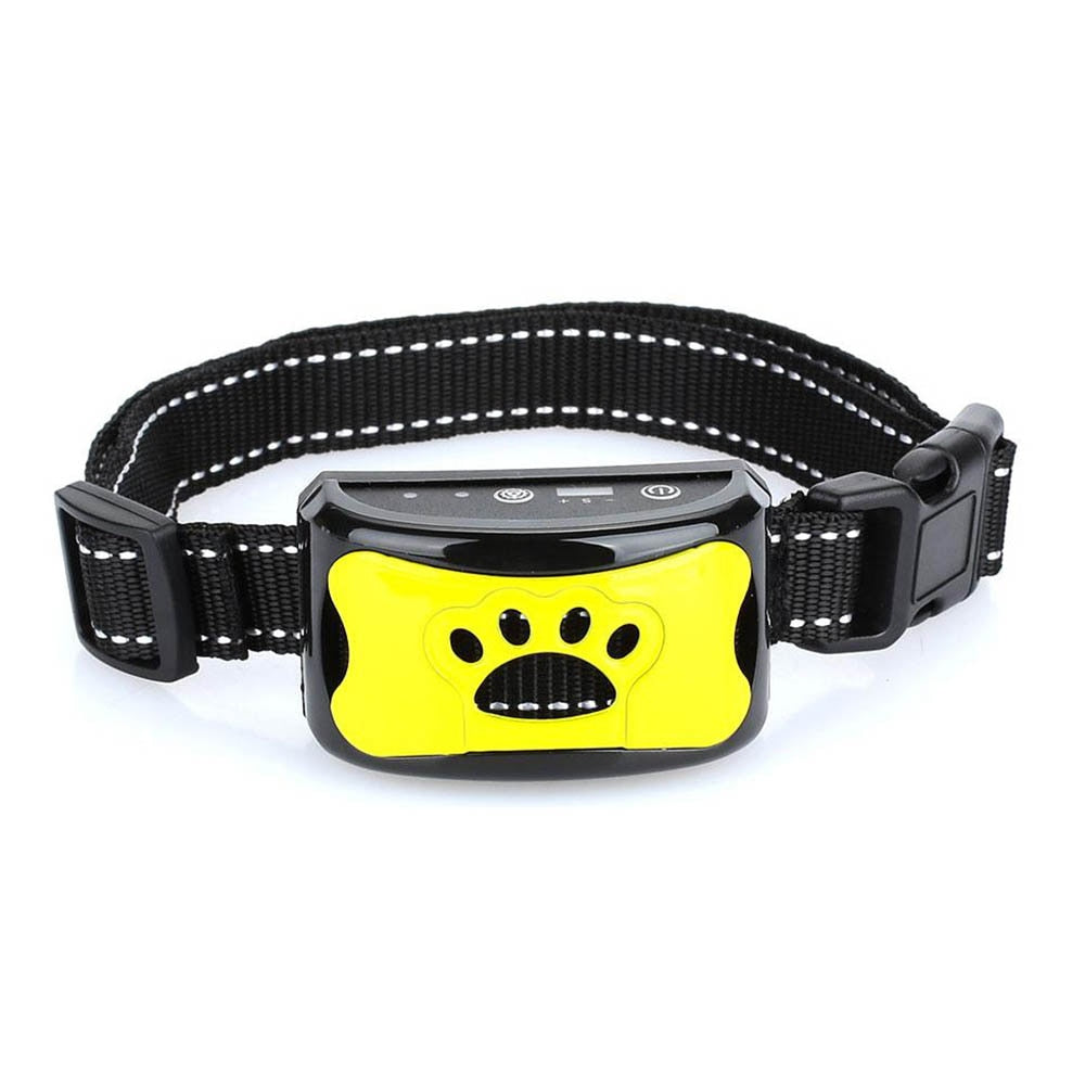 Waterproof Anti-Bark Collar — USB Rechargeable, 7-Level Sensitivity, Fits All Breeds