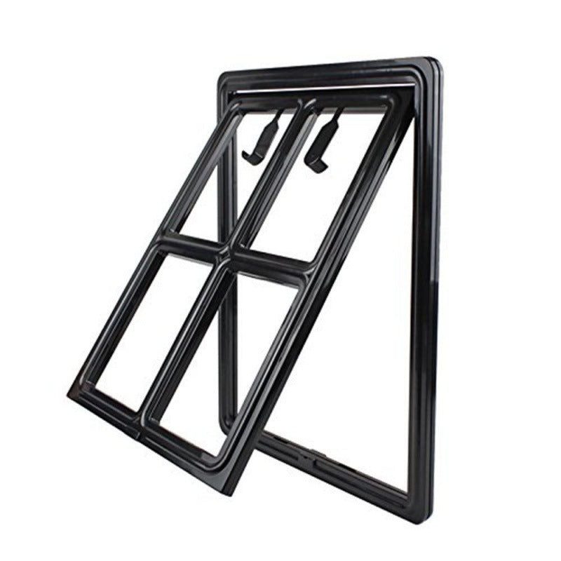 Magnetic Self-Closing Pet Screen Door — No-Cut Install, Two-Way Access, S & L Sizes