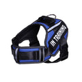 Reflective Dog Chest Harness — Breathable Nylon Vest with Neck Guard, 8 Colors, Sizes S–XL