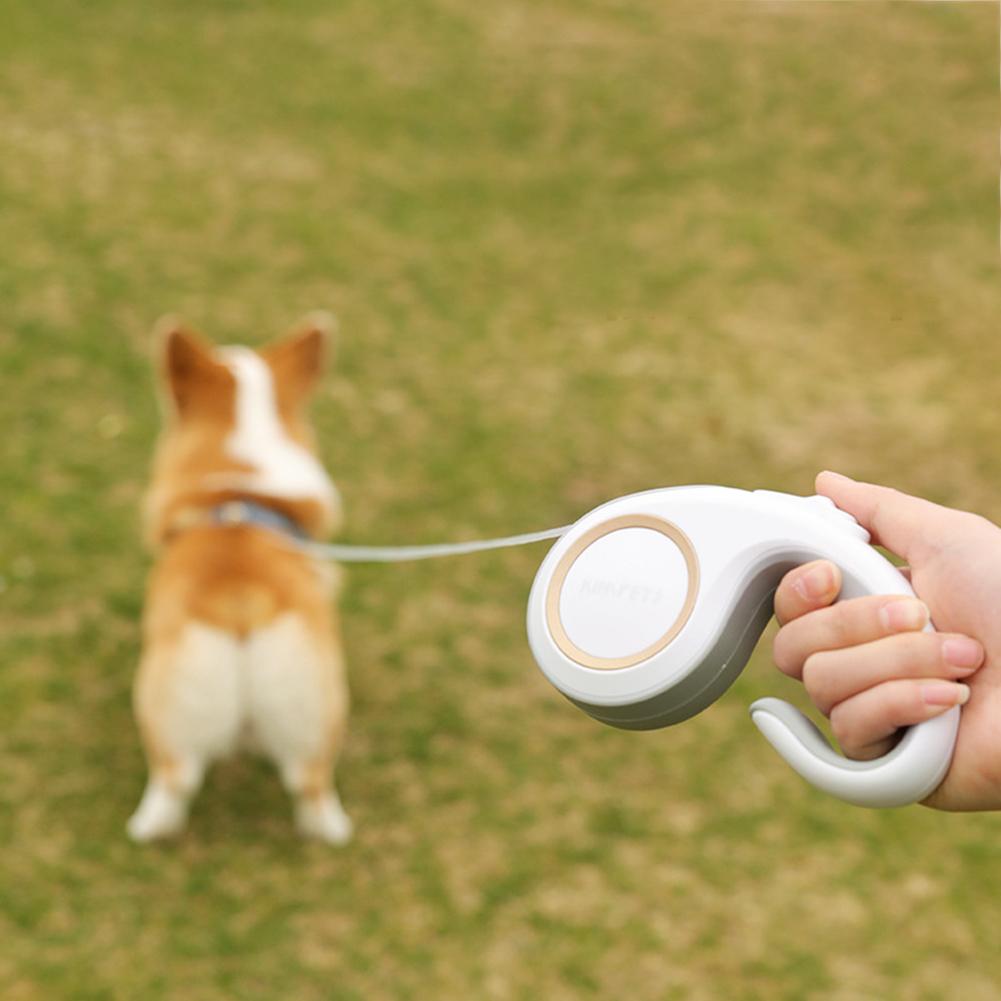 3M Retractable Dog Leash — ABS Body, Non-Slip Handle, 6 Colors