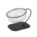 Swan Neck Elevated Pet Bowl — High-Neck Feeder for Cats & Dogs, ABS & Iron