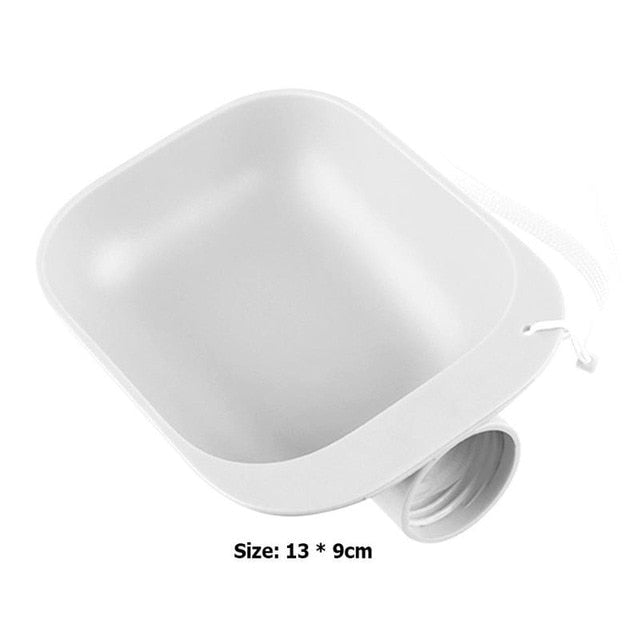 Portable Pet Water Bottle & Travel Bowl — 2-in-1, Leak-Proof, 5 Colors