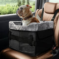 Elevated Dog Car Seat Pad & Kennel — Portable Travel Booster for Small Dogs