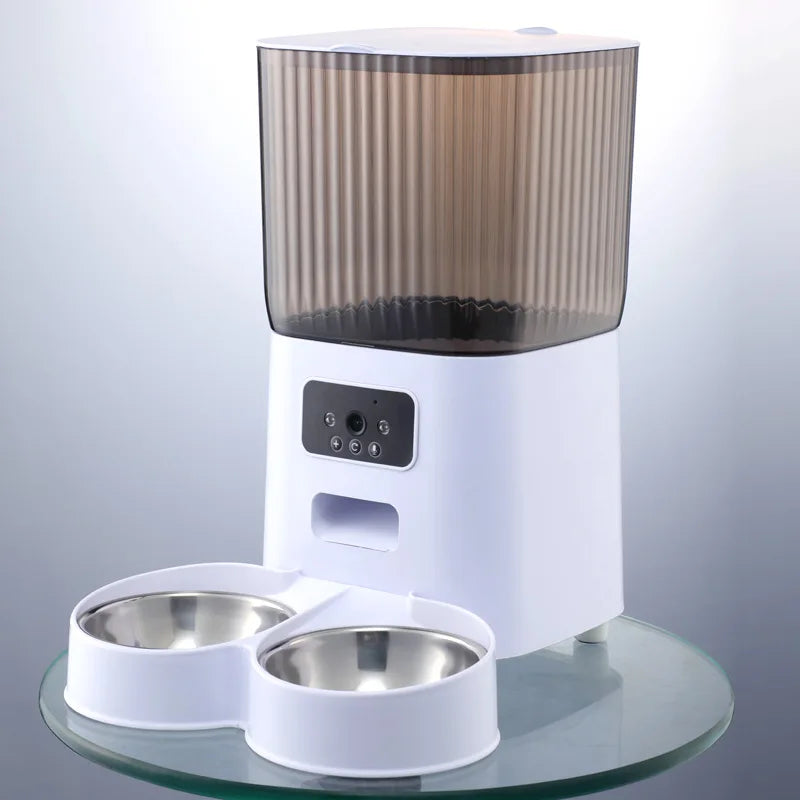 5L Smart Automatic Pet Feeder with Camera, WiFi & Voice Recorder