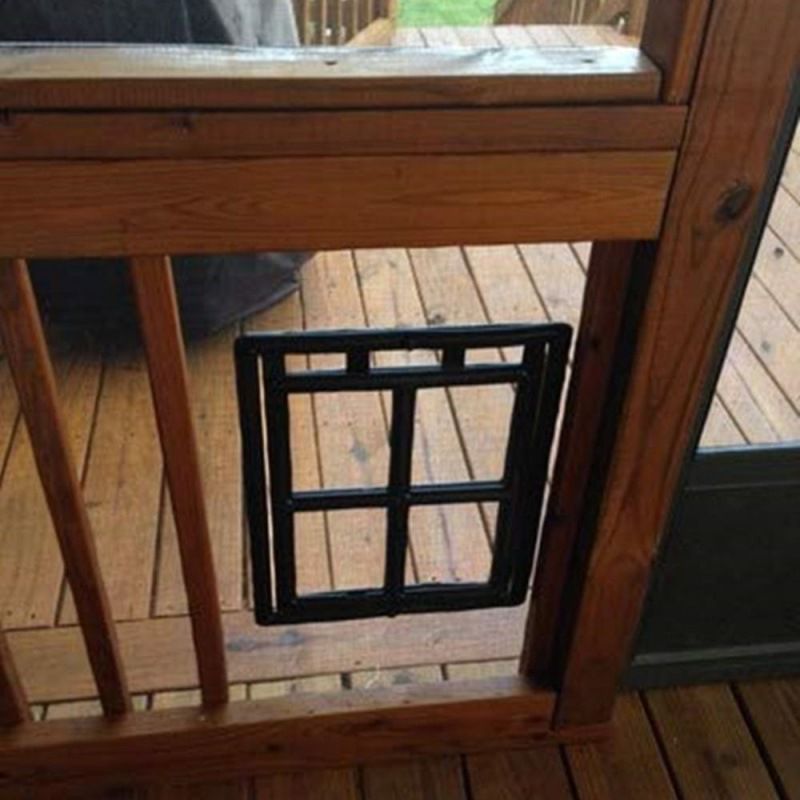 Magnetic Self-Closing Pet Screen Door — No-Cut Install, Two-Way Access, S & L Sizes