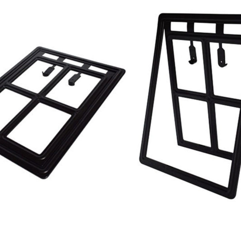 Magnetic Self-Closing Pet Screen Door — No-Cut Install, Two-Way Access, S & L Sizes