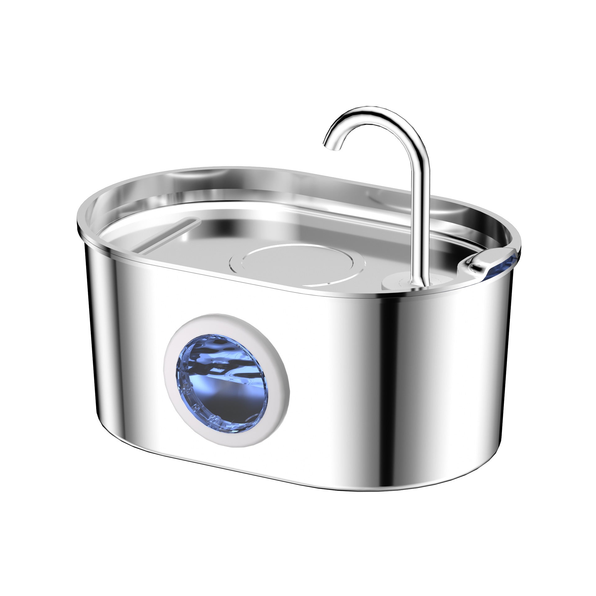 Smart Pet Water Fountain — 2.2L Stainless Steel, Multi-Filtration, Quiet Pump, 6 Styles