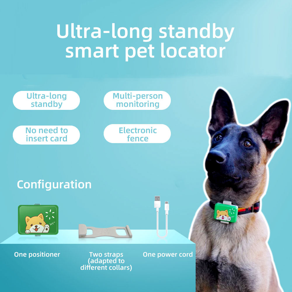 NB-IoT Pet Locator — Electronic Geofence, Real-Time Monitoring, 10m GPS Accuracy