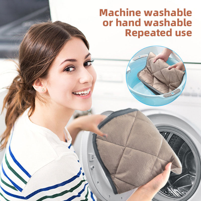 Self-Heating Pet Mat — Washable Aluminum Foil Cushion for Cats & Dogs