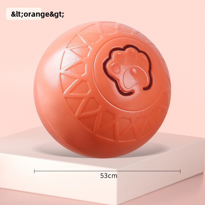 Automatic Electric Rolling Pet Toy Ball — Self-Moving Interactive Toy for Cats & Dogs