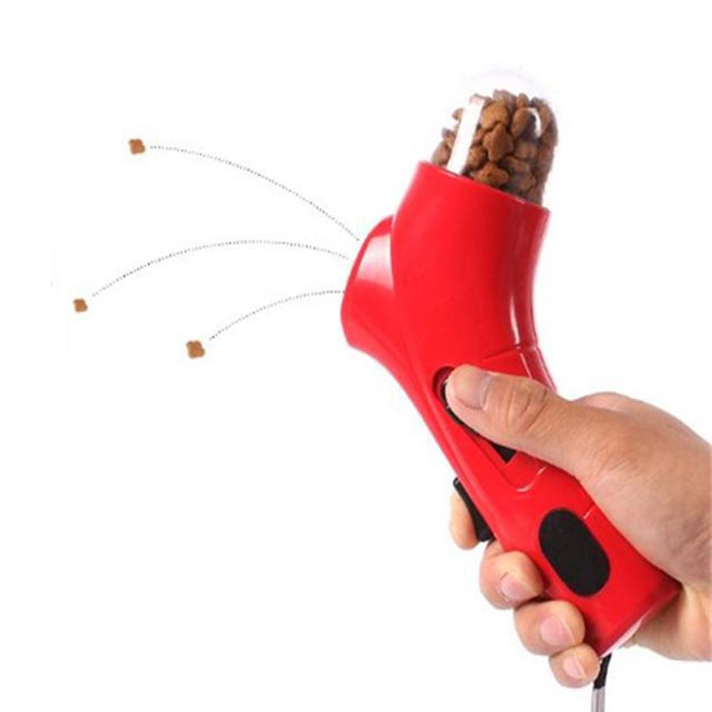 Pet Treat Launcher — Spring-Loaded, Hands-Free Training Tool for Dogs & Cats