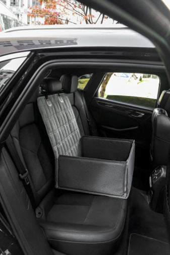 Car Front Seat Pet Mat & Cushion – Non-Slip Dog Car Seat Cover