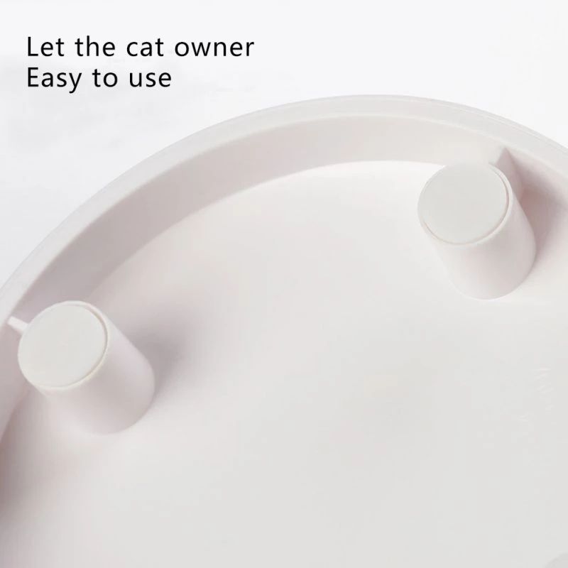 Tilted Ergonomic Pet Food Bowl — Cervical Support for Cats & Dogs