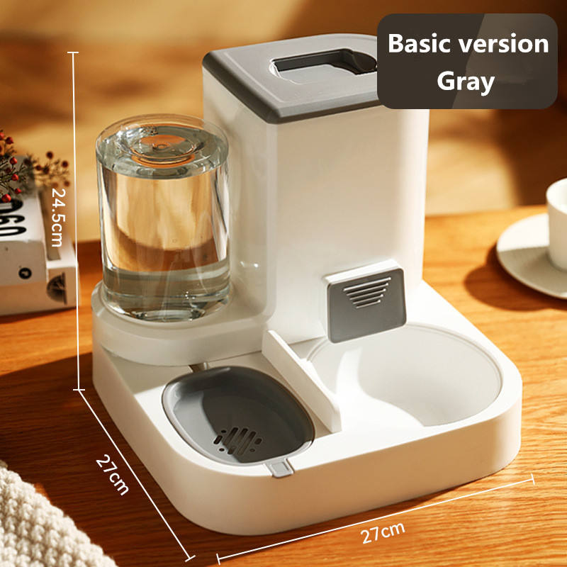 Automatic Pet Feeder — Stainless Steel or Ceramic Bowl, 9 Variants, Cats & Dogs