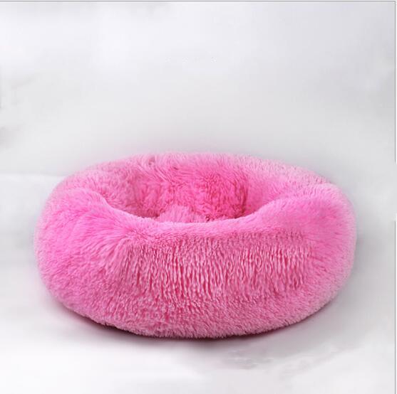 Donut Pet Bed — Ultra-Soft Corduroy, Washable, 3 Sizes, 8+ Colors