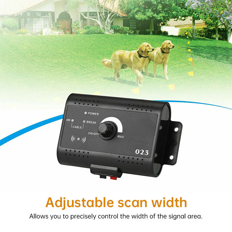 Wireless Invisible Dog Fence - Remote Control, Beep/Shock Collar, Outdoor Training