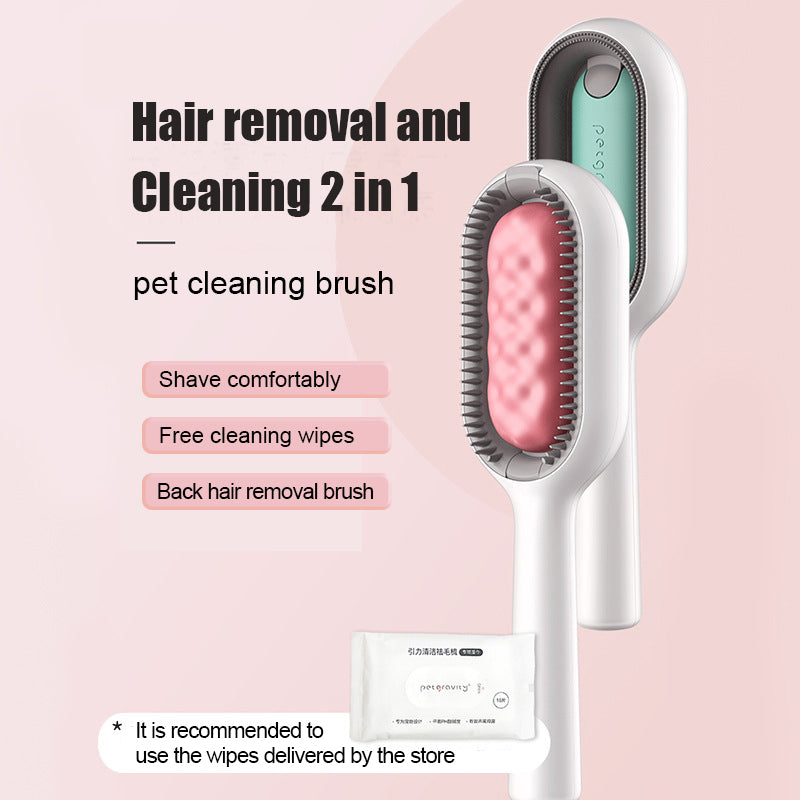 Disposable Sticky Pet Comb — Self-Cleaning Lint Brush for Cats & Dogs, 2 Styles, 2 Colors