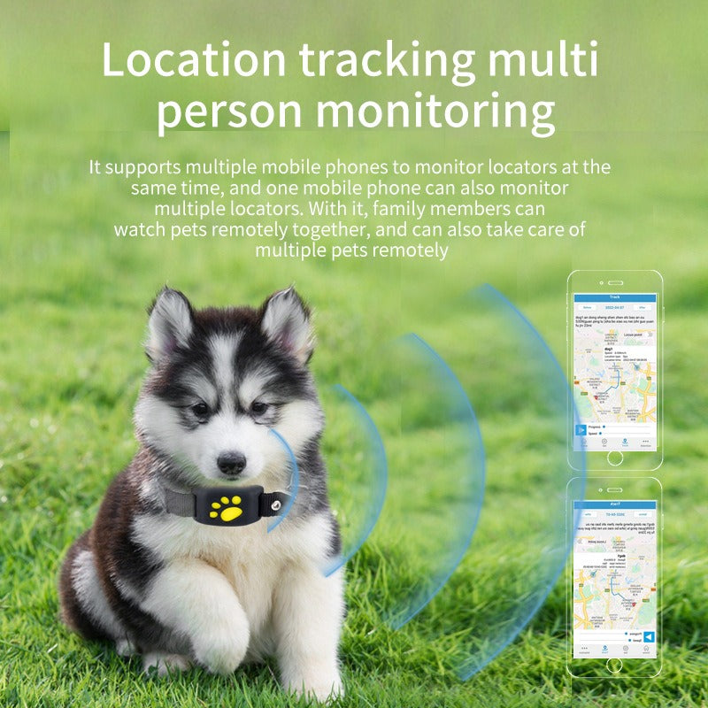 GPS Pet Tracker — Global Locator for Dogs & Cats, Anti-Loss