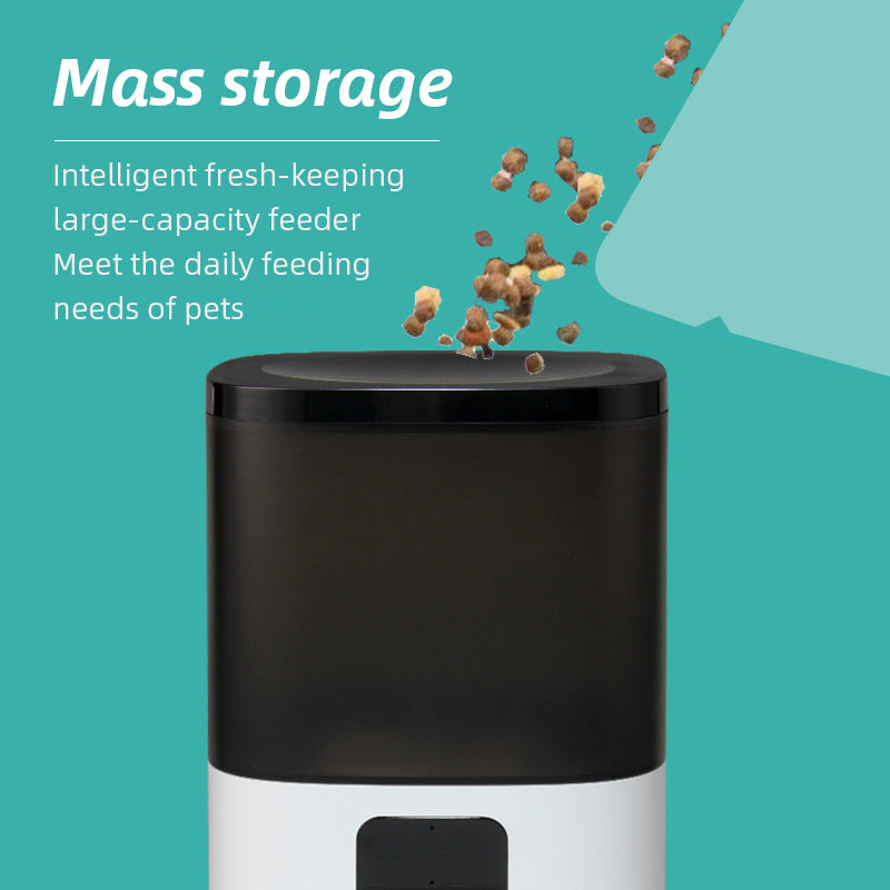WiFi Smart Microchip Pet Feeder — App-Controlled, Timed Feeding, Battery-Powered