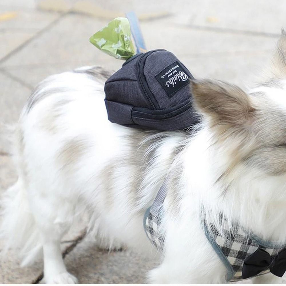 Dog Treat Pouch & Poop Bag Dispenser — Waterproof Oxford, 6 Colors, Clip-On