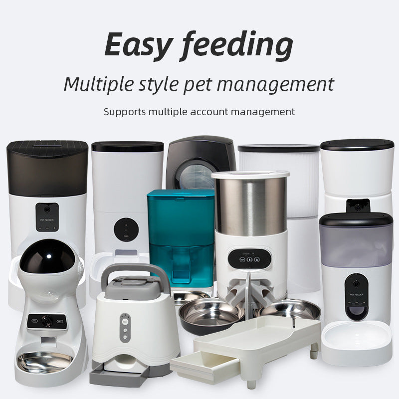 WiFi Smart Microchip Pet Feeder — App-Controlled, Timed Feeding, Battery-Powered