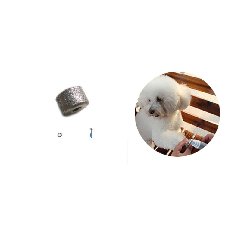 Electric Pet Nail Grinder — USB Rechargeable, 2 Speeds, 3 Ports, Low Noise, Dogs & Cats