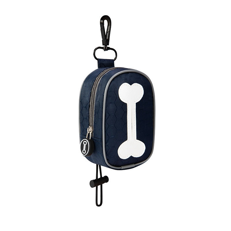 Dog Poop Bag Dispenser with Storage Case – Portable PVC Waste Bag Holder for Leash