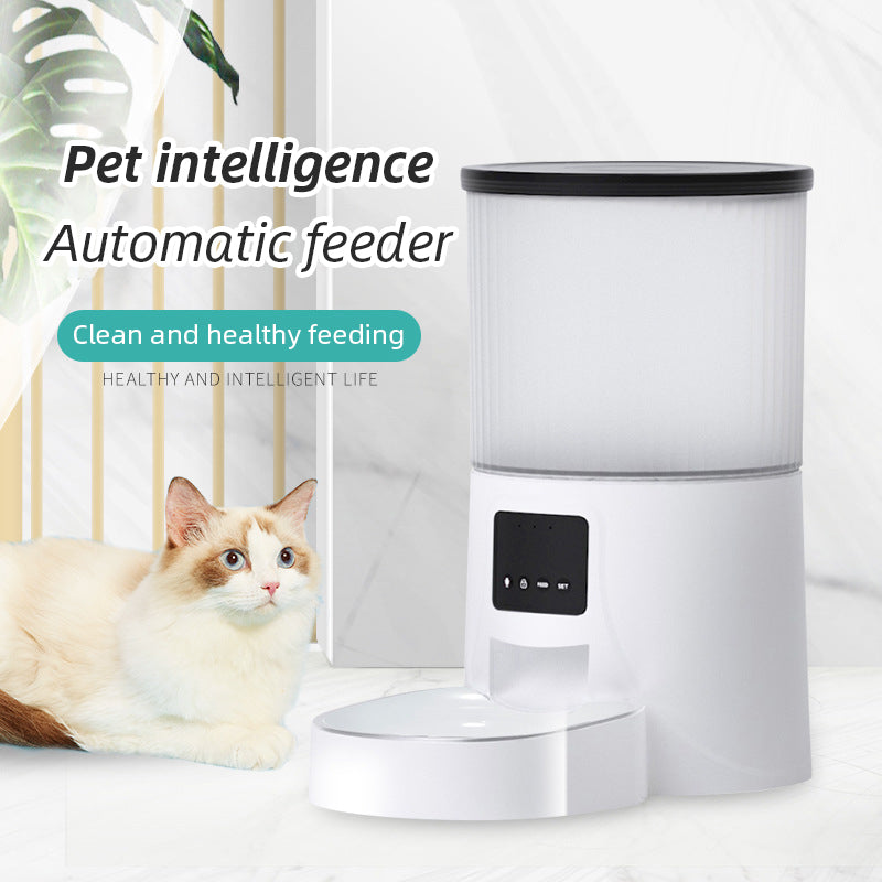 WiFi Smart Microchip Pet Feeder — App-Controlled, Timed Feeding, Battery-Powered