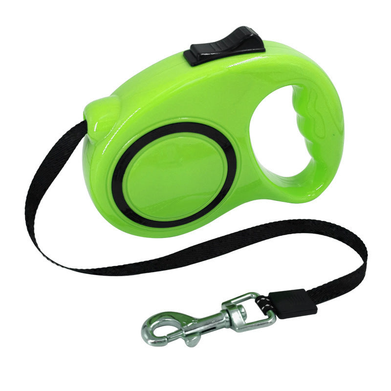 Retractable Dog Leash — ABS & Nylon, 7 Colors, 3M or 5M
