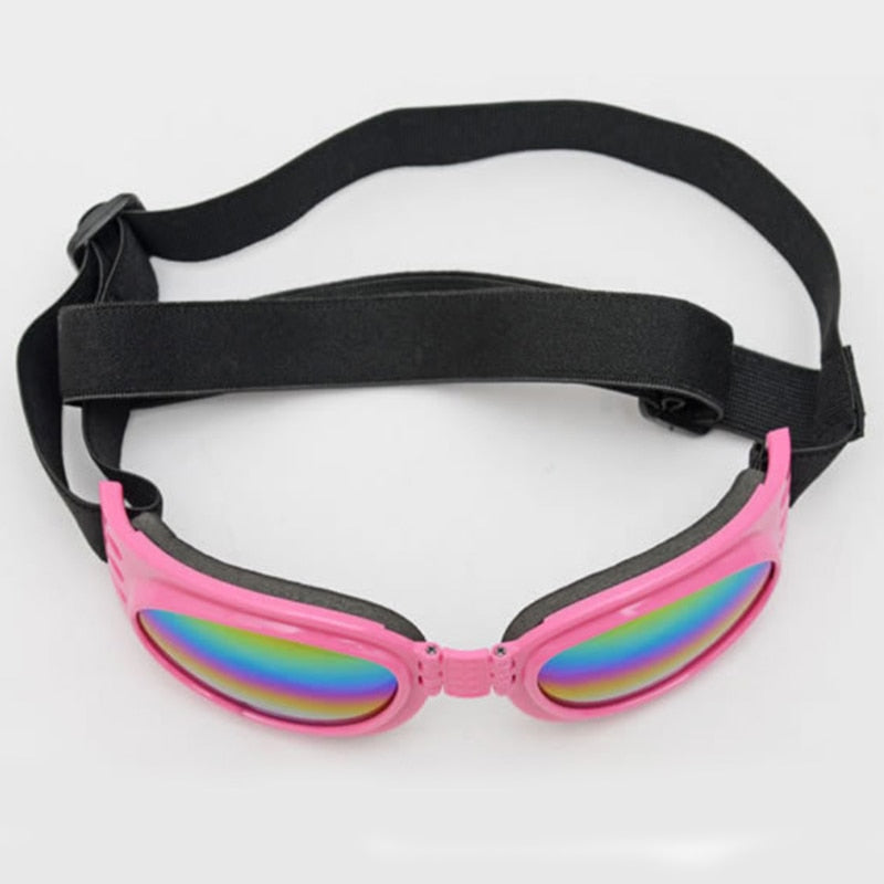 Dog Goggles & Sunglasses – Foldable Waterproof UV Eye Protection for Medium & Large Dogs