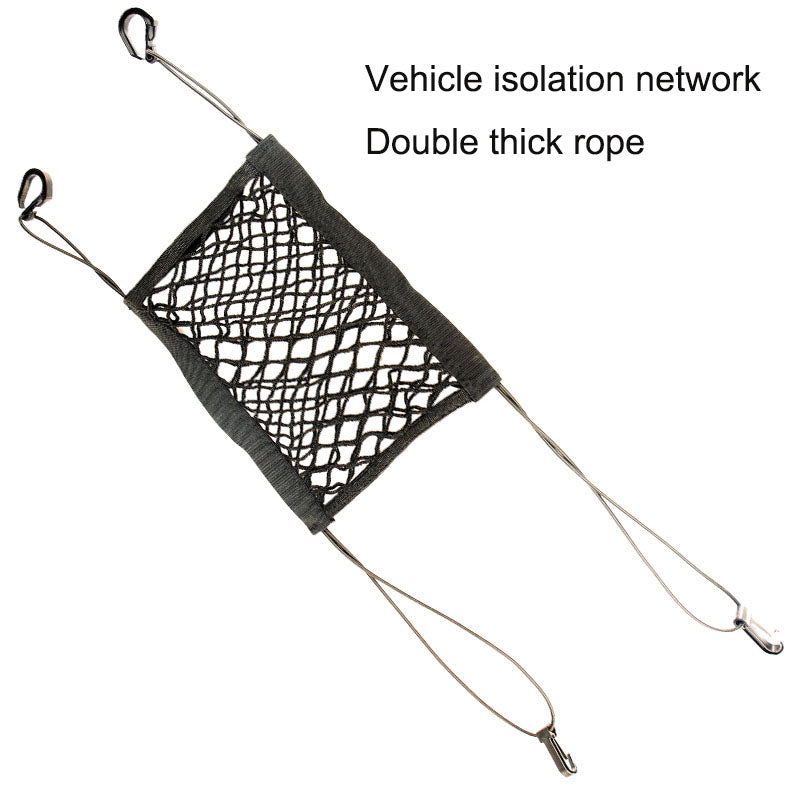 Pet Car Safety Isolation Net – Dog Car Barrier & Anti-Fall Protection Net