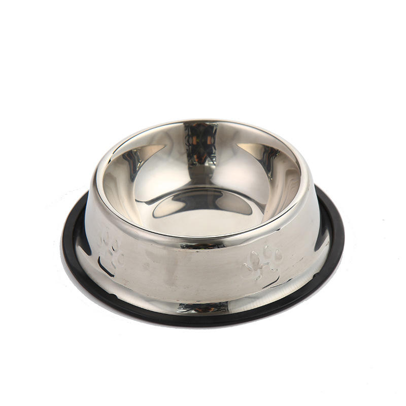Stainless Steel Dog Bowl – Non-Slip Pet Food Bowl, 6 Sizes Available