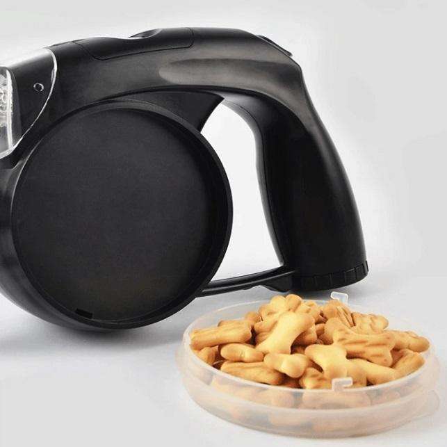 5-in-1 Retractable LED Dog Leash with Bowl, Water Cup & Poop Bag Dispenser