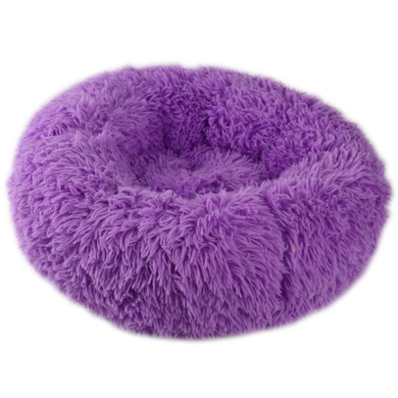 Donut Pet Bed — Ultra-Soft Corduroy, Washable, 3 Sizes, 8+ Colors