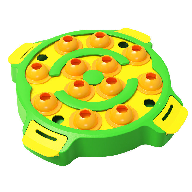 Slow Feeder Dog Puzzle Toy — Leak & Treat Dispensing, 2 Sizes, 6 Colors