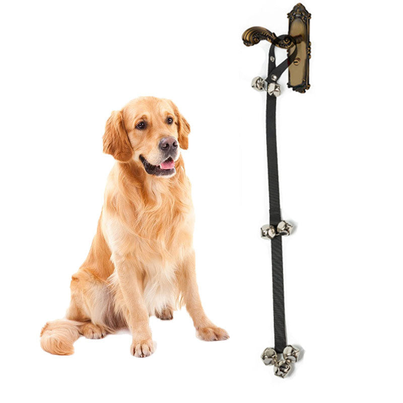 Dog Door Bell Rope — Nylon Training Bell for Door Handle, 6 or 7 Bells