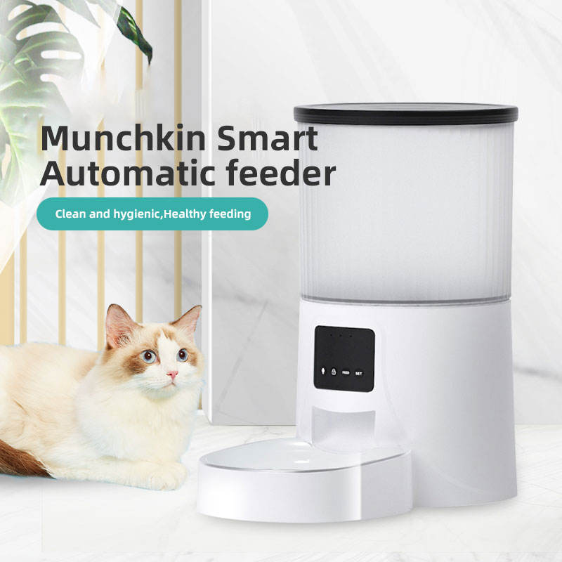 WiFi Smart Microchip Pet Feeder — App-Controlled, Timed Feeding, Battery-Powered