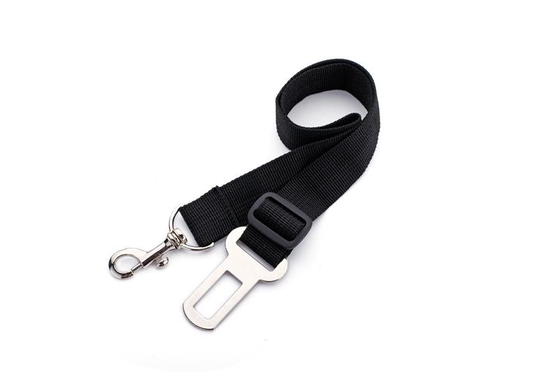 Dog Car Seat Belt Safety Harness — Adjustable Travel Restraint for Pets