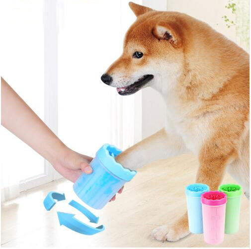 Portable Pet Paw Washer — Muddy Paw Cleaner Cup for Dogs