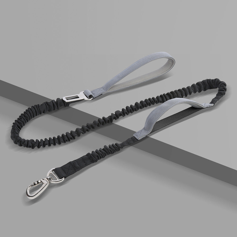 Reflective Dog Leash — Heavy-Duty Nylon, Padded Handle, Adjustable 4.1 ft, 5 Colors