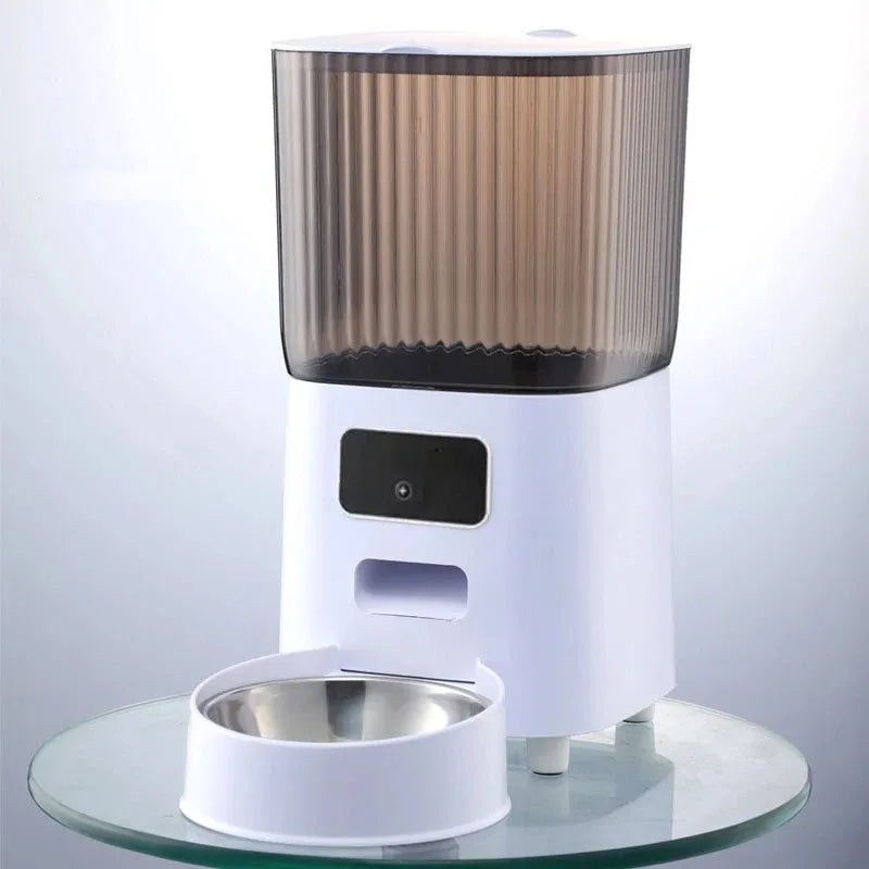 5L Smart Automatic Pet Feeder with Camera, WiFi & Voice Recorder