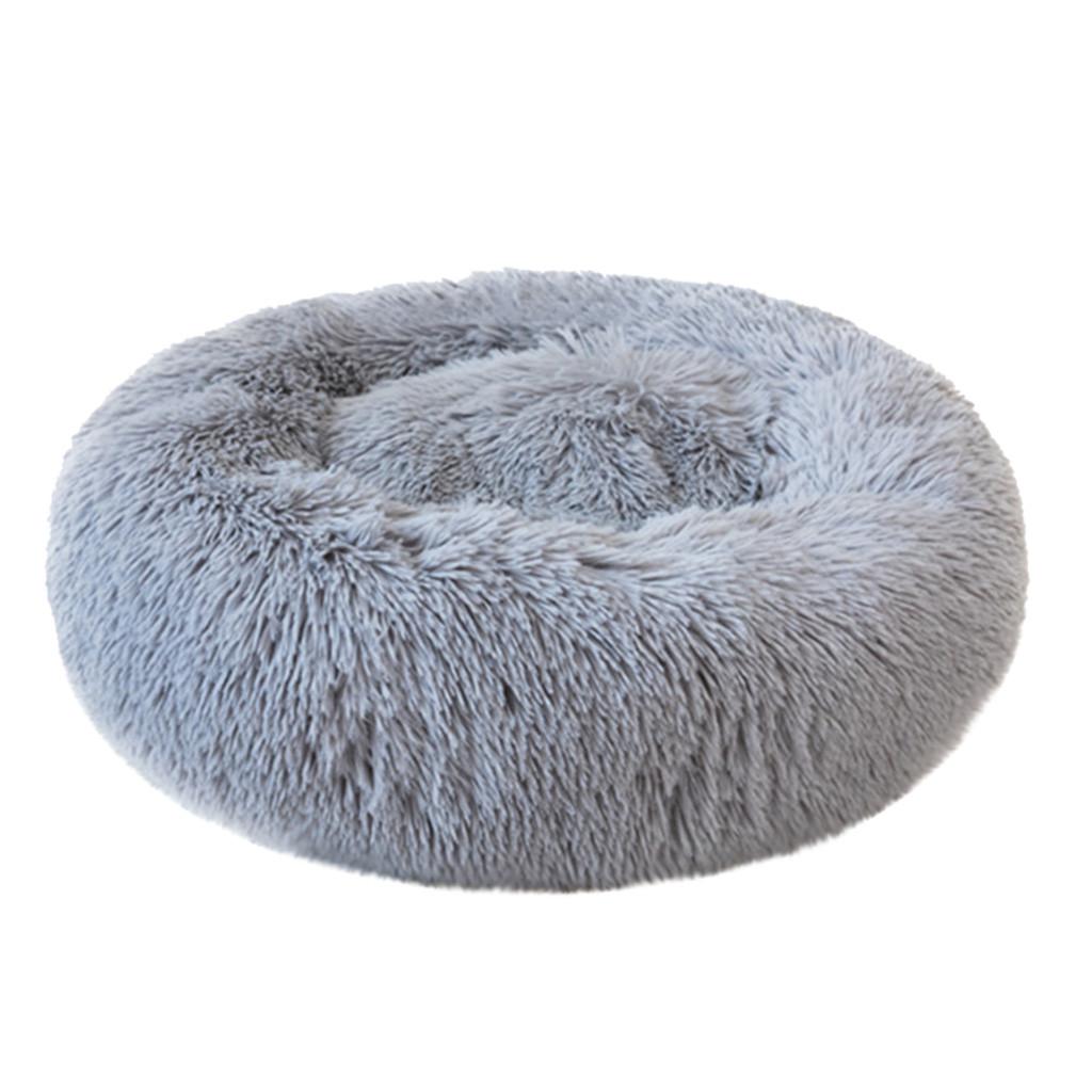 Donut Pet Bed — Ultra-Soft Corduroy, Washable, 3 Sizes, 8+ Colors