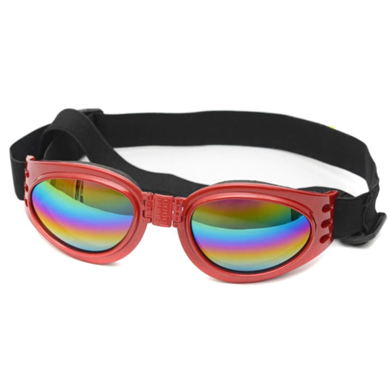 Dog Goggles & Sunglasses – Foldable Waterproof UV Eye Protection for Medium & Large Dogs