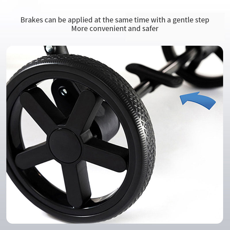 Lightweight Foldable Pet Stroller — Dog & Cat Walking Pram